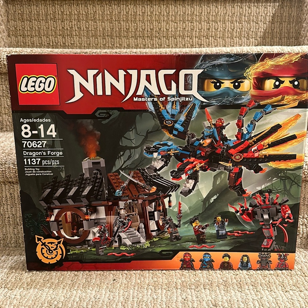 Lego Ninjago Master of Spinjitzu- retired set